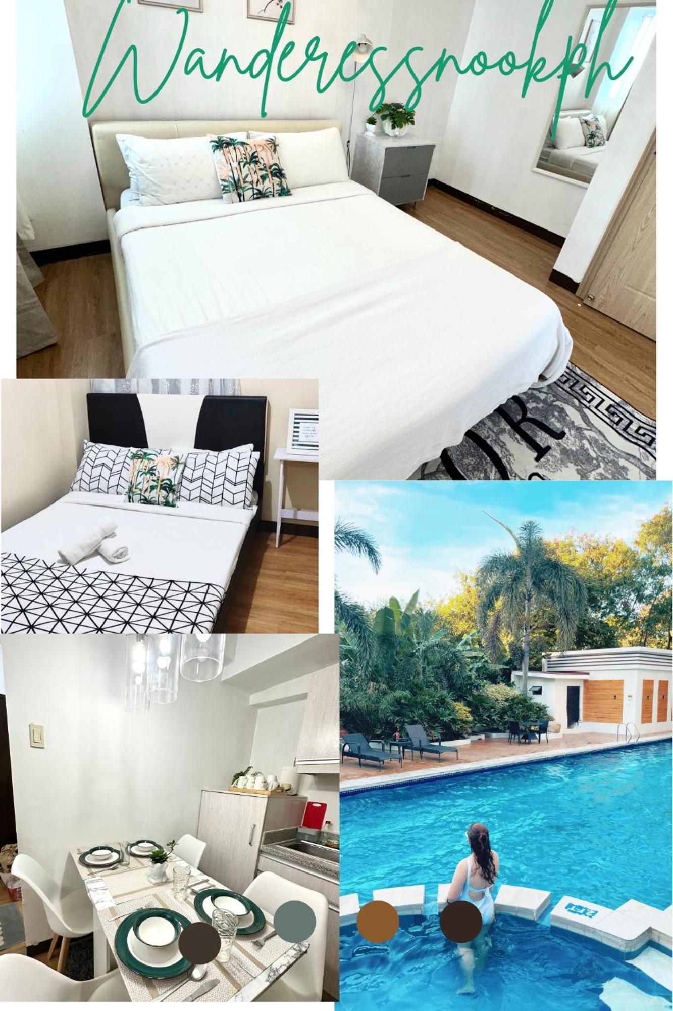 Lancris Residences 2 Bedroom Entire Apartment Near Airport With Pool Paranaque City Kültér fotó